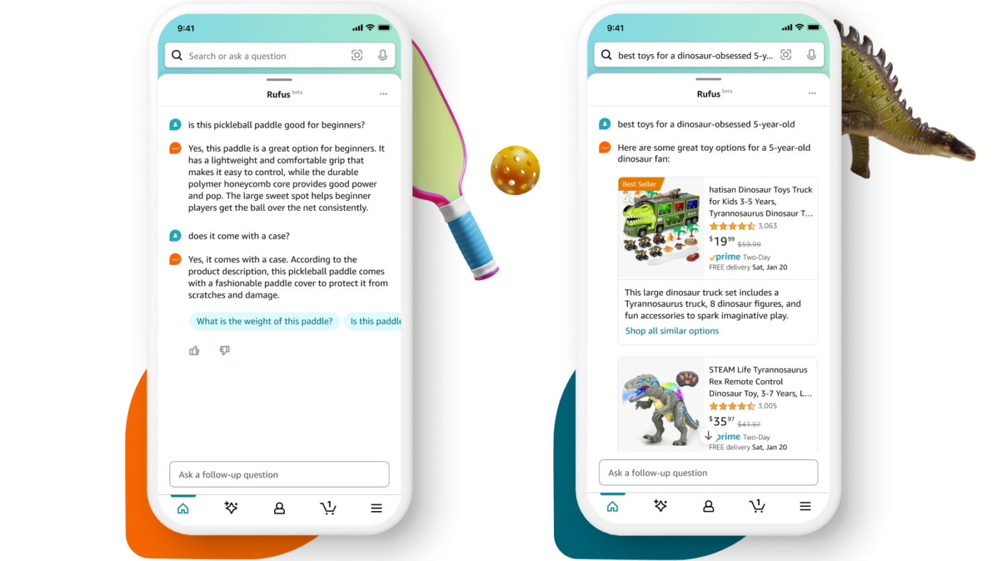 Amazon Rufus: Pazarlamada üretken yapay zeka