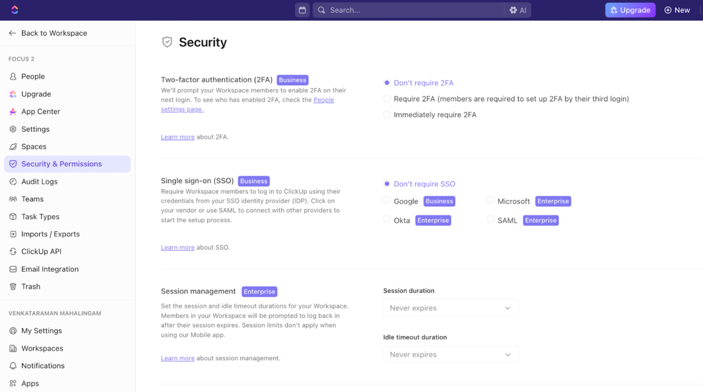 ClickUp SSO: sso tools