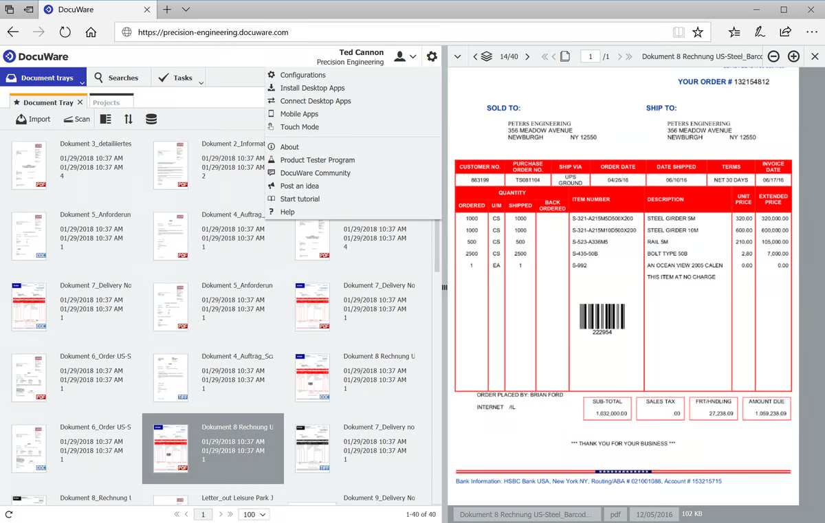 DocuWare: Employee File Management Software  