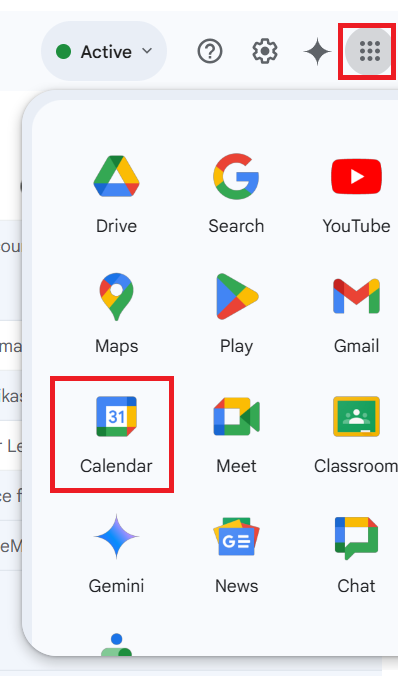 仕事用カレンダーを個人の Google アカウントで共有する