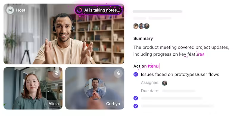 ClickUp AI メモ取り:仕事用と個人用の Google カレンダーを統合する方法