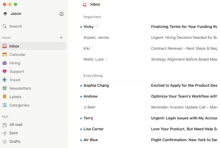 Notion Mail vs Superhuman for inbox management