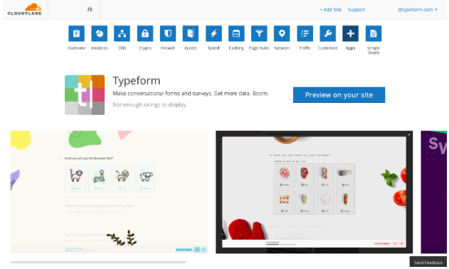 Typeform: Ideal para coletar feedback dos clientes com formulários personalizados