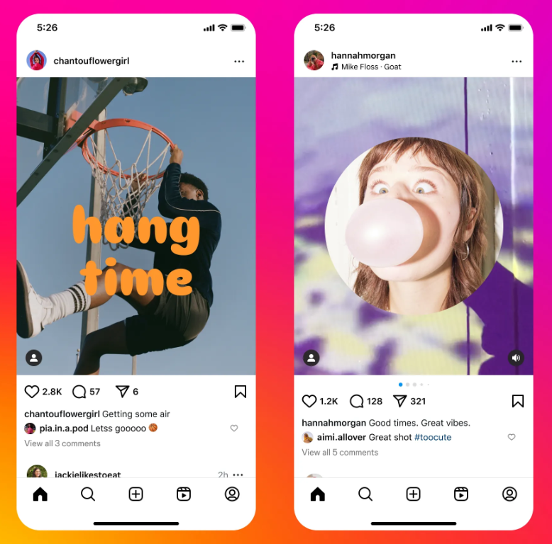 Các vlogger trên Instagram