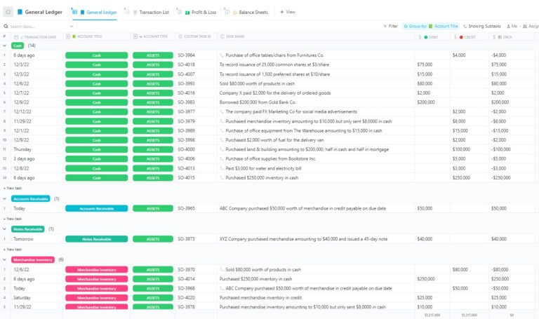 Trading Journal Templates: ClickUp Journal and Ledger Template