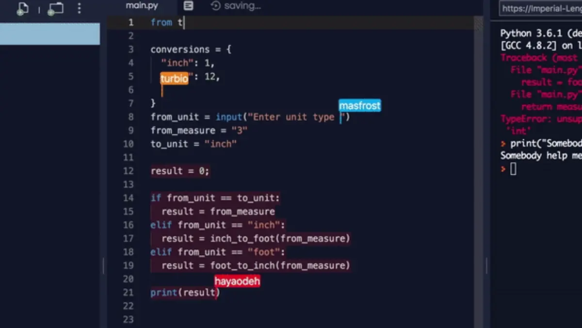 Replit Code Repair