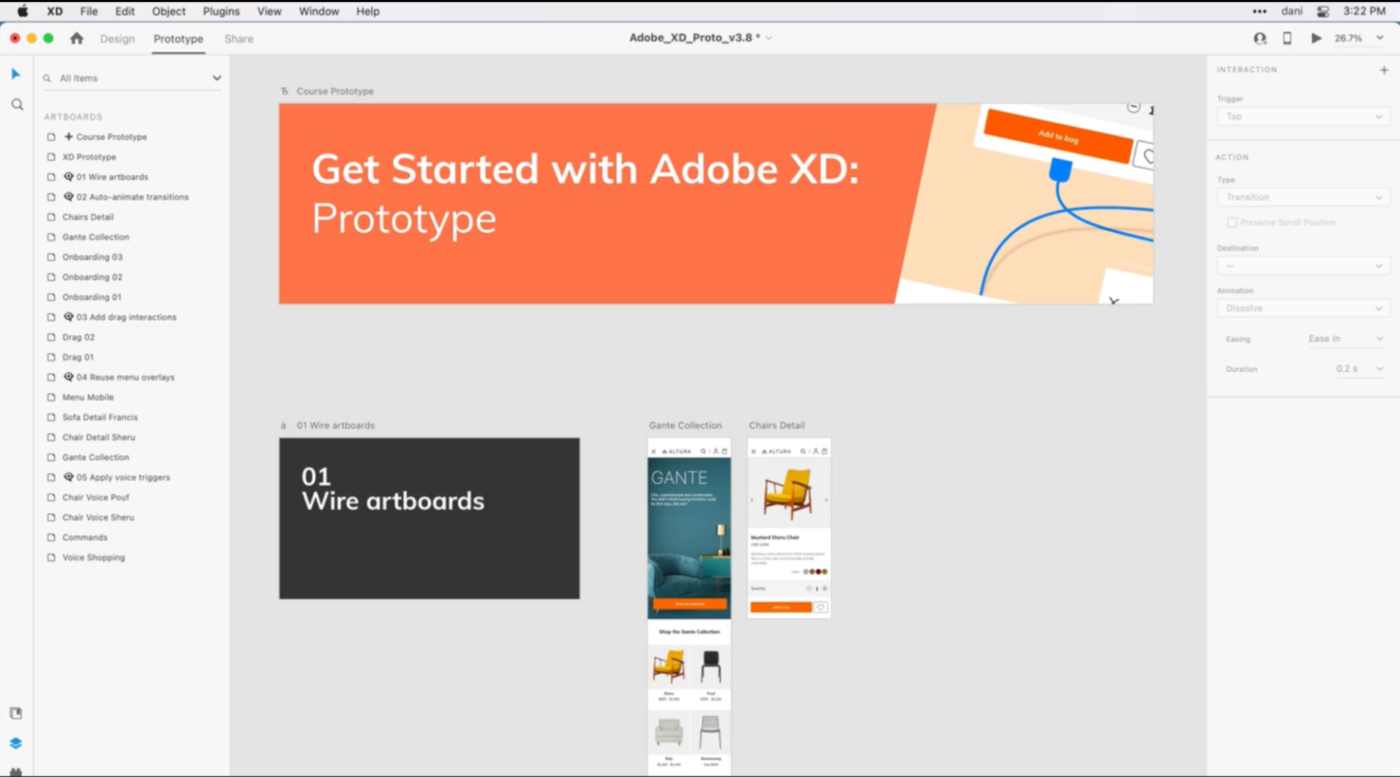 Adobe XD (Best for cross-platform design with native Creative Cloud integration): Figma AI Alternative