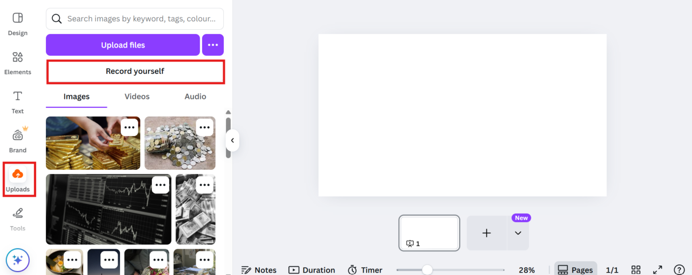 Canva Record: come registrare lo schermo su Canva