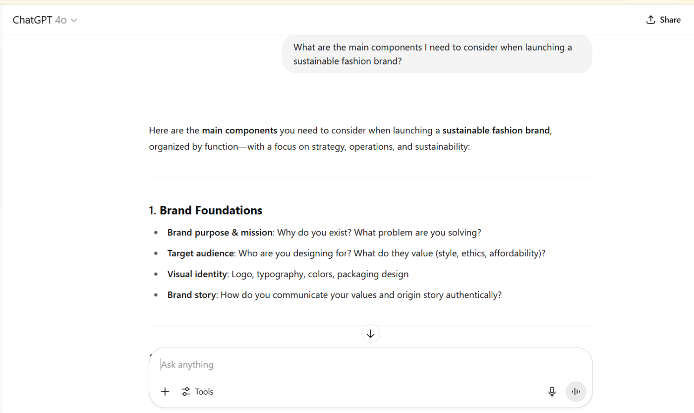 ChatGPT : ChatGPT mind map