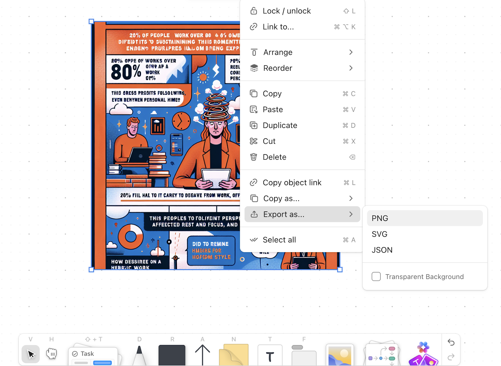 ClickUp: Gerador de PNG com IA