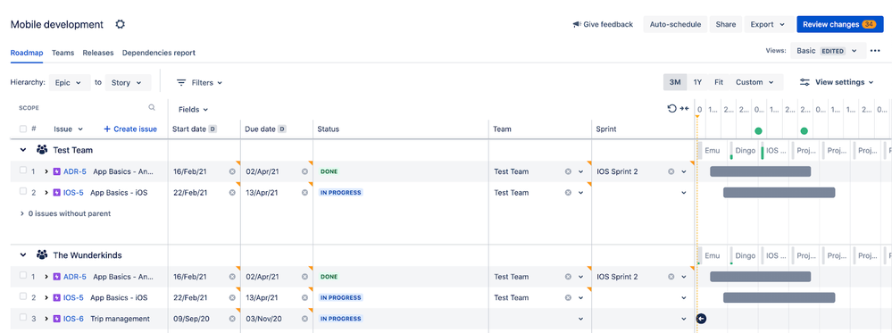 Jira (Best for Agile project management) : scope management tools