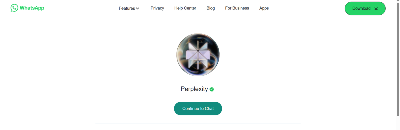 Perplexity AI_ how can i use perplexity ai to get answers on whatsapp