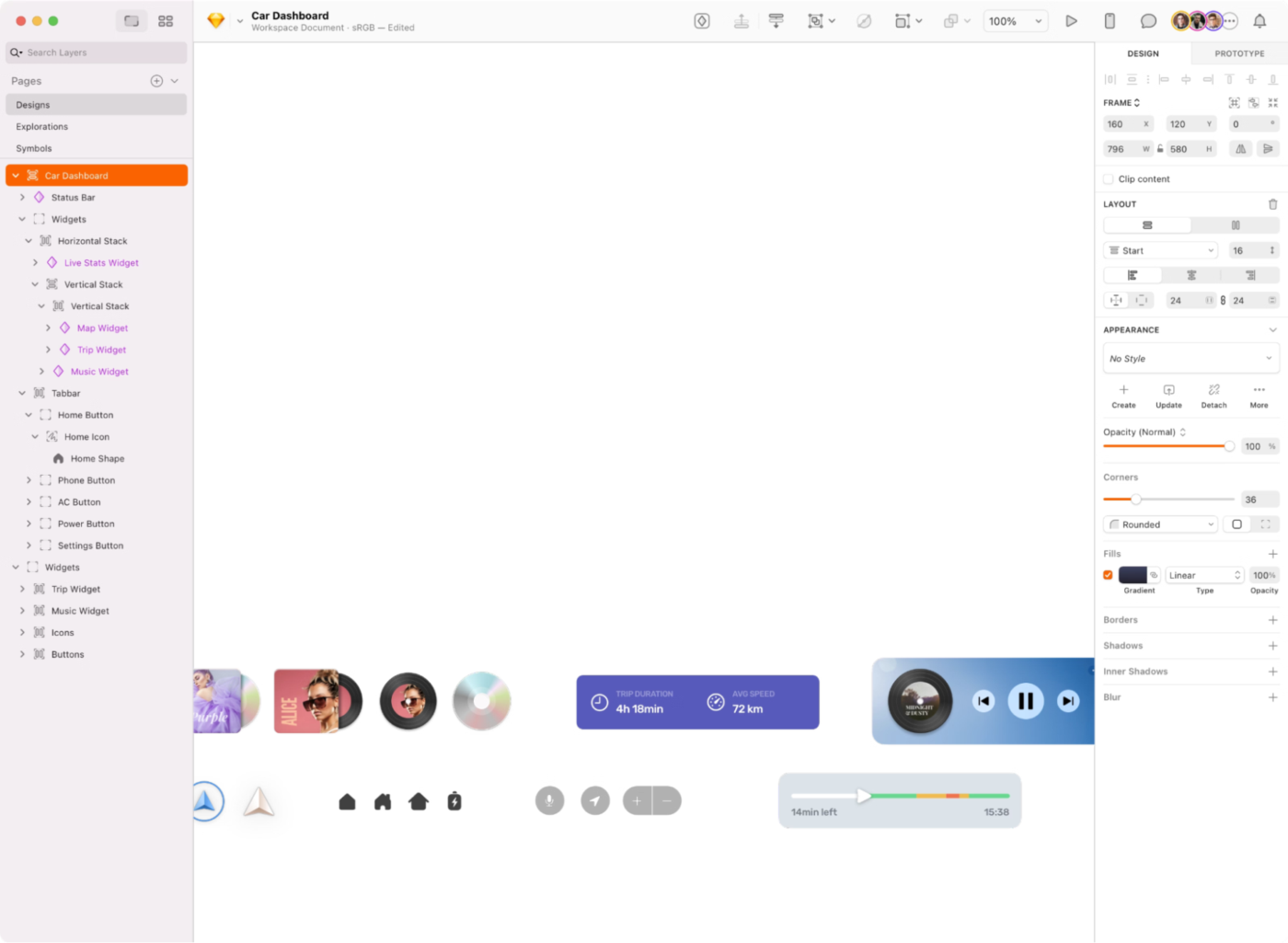 Sketch (Best for UIUX design in macOS-native workflow)