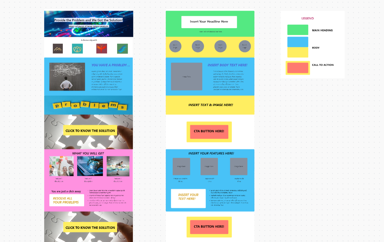 Sell Sheet Template: ClickUp Sales Page Template