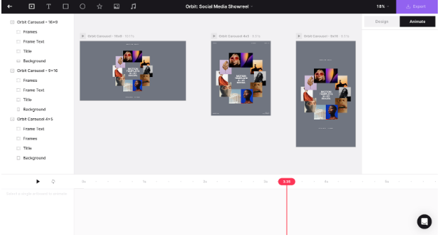 Alternatieven voor Loveable AI: Jitter - Het beste voor ontwerp en animatie voor sociale media