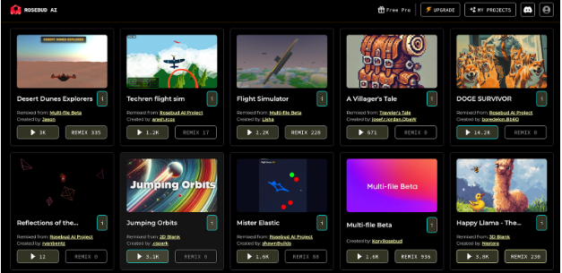Rosebud AI - Het beste voor advertenties en persona-visuals