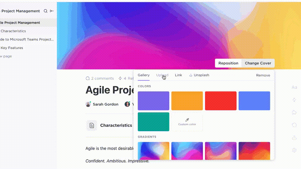 ClickUp Docs