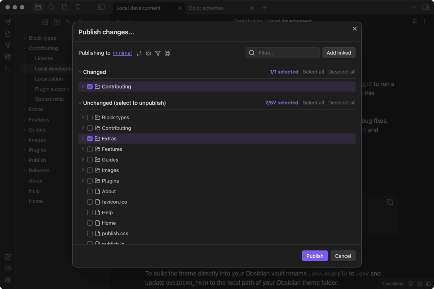 Obsidian Publish to take your notes public: anytype vs obsidian
