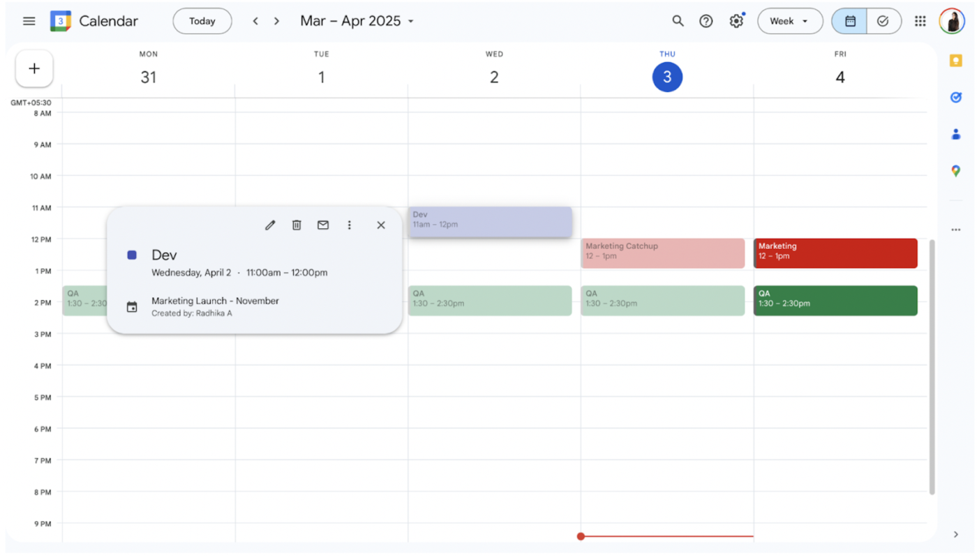 Break down the project into tasks
