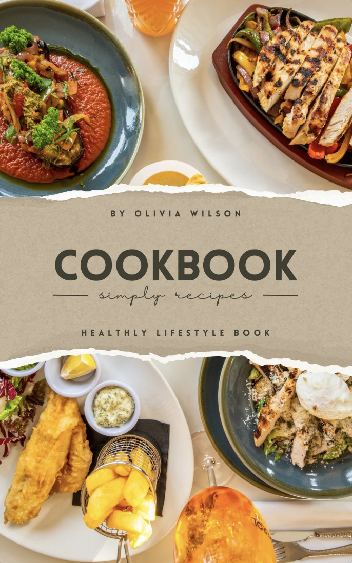 Cookbook Cover Template
