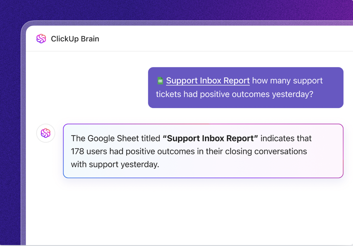 ClickUp Brain: MCP Tools
