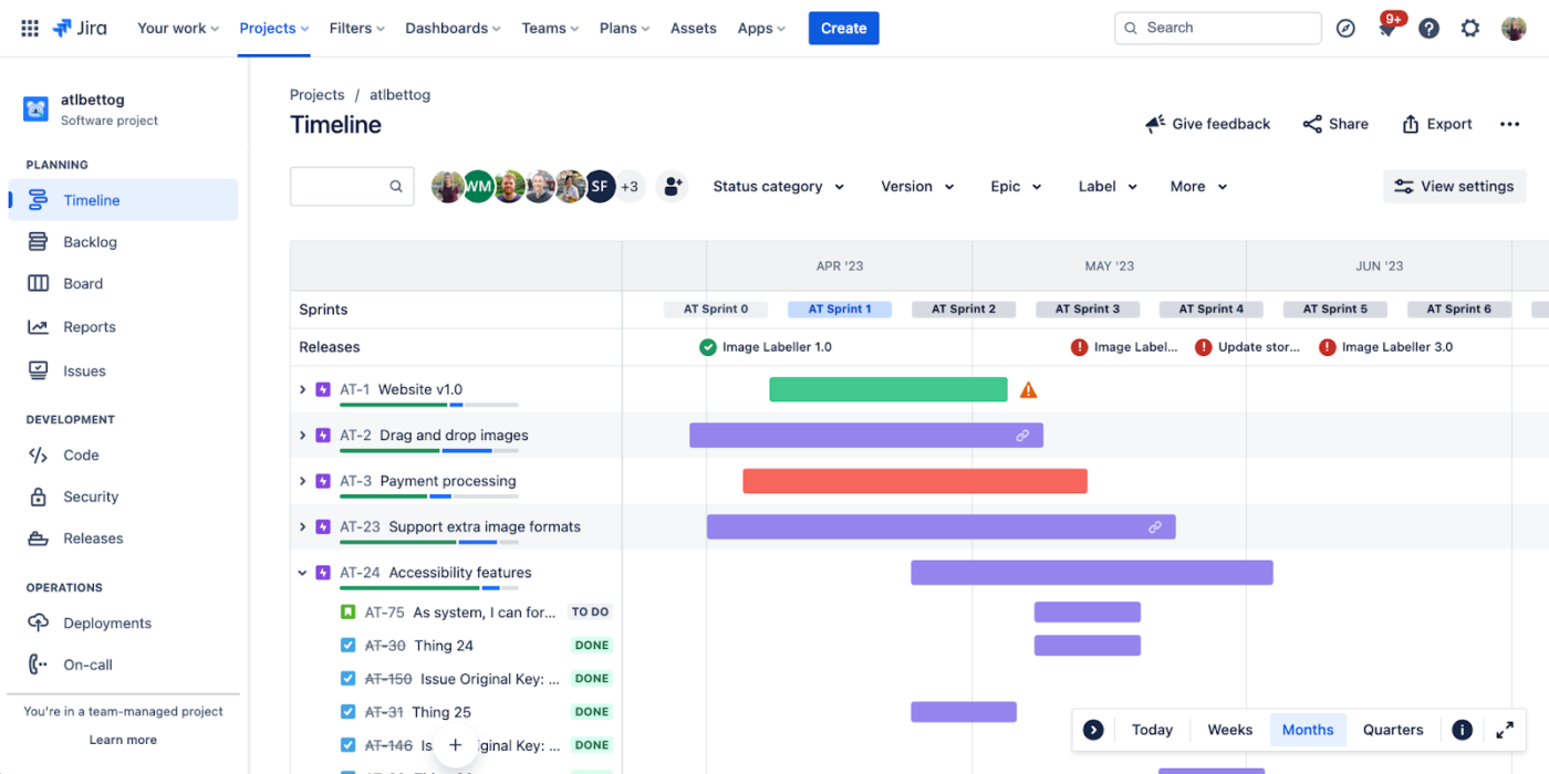 Project Roadmap Template