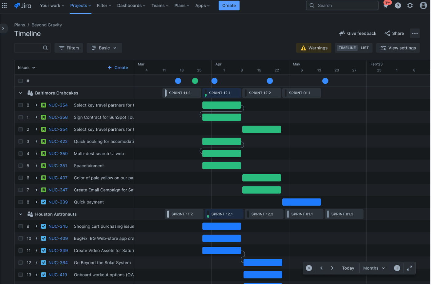 Project Schedule Template