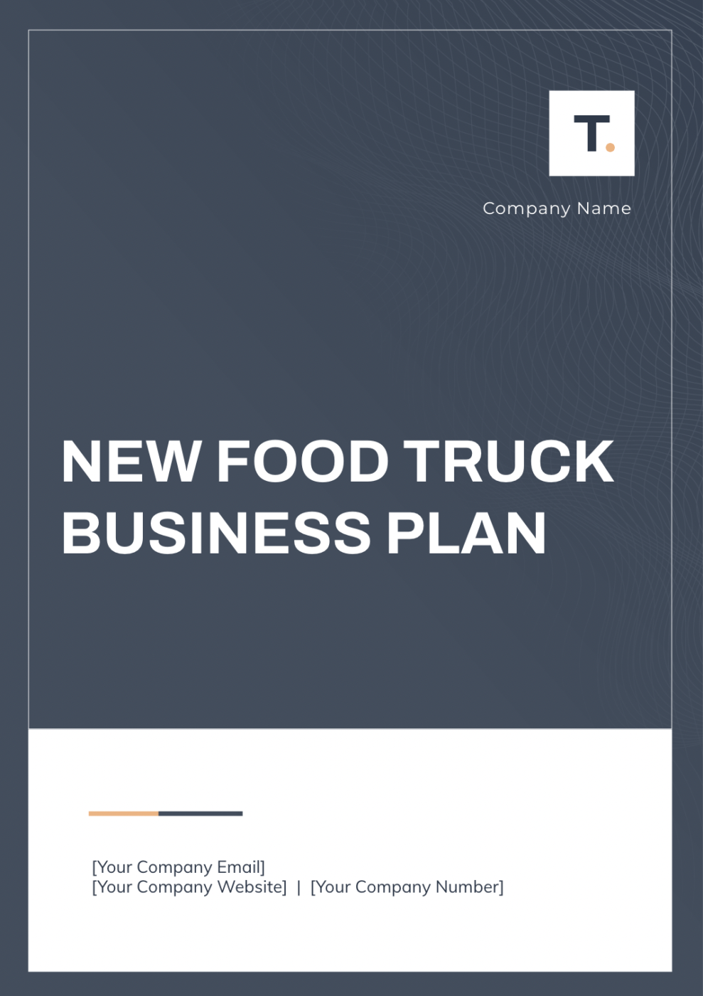 Food Truck Business Plan Template