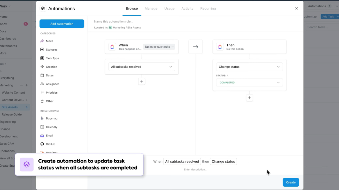 ClickUp Automations: Vibe Coding