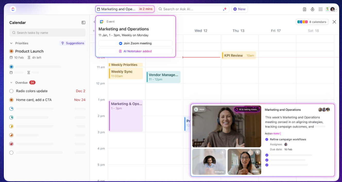 ClickUp AI Notetaker 