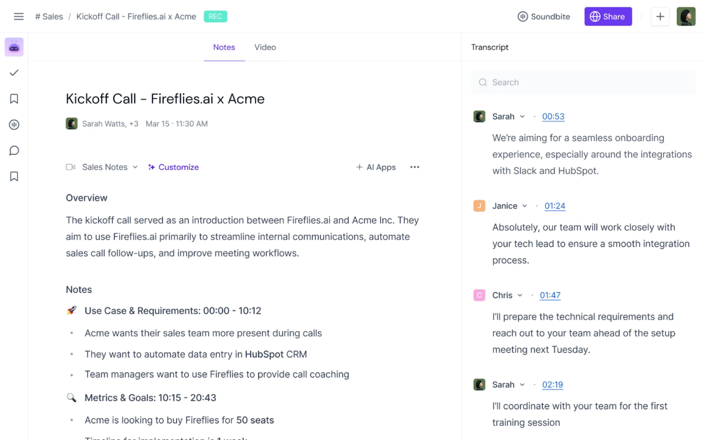 Fireflies AI