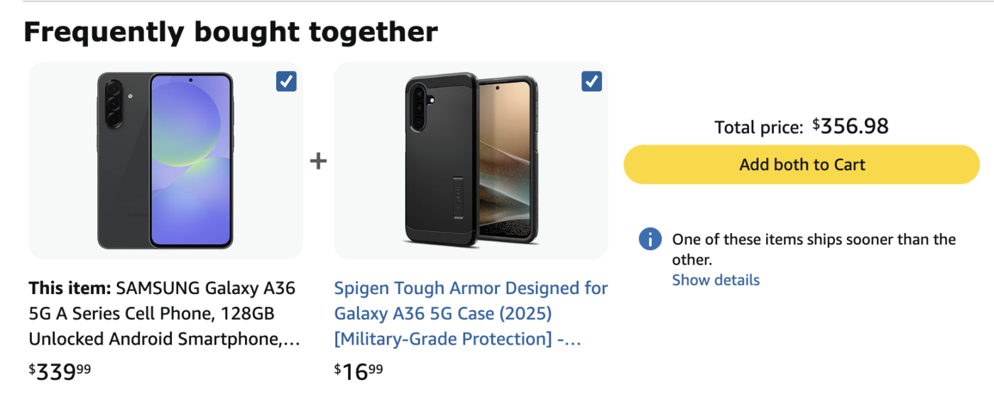 Amazon: Bán chéo