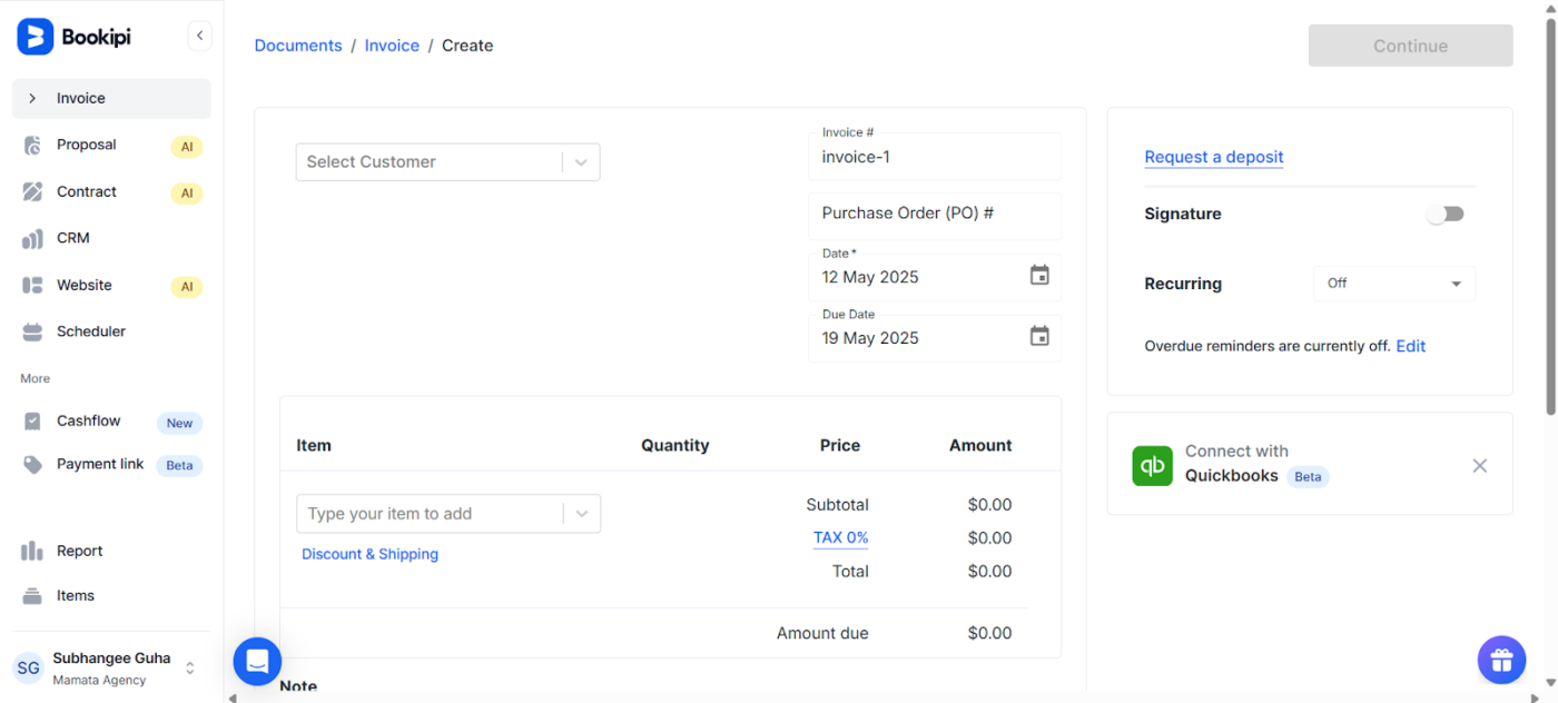 Word Shipping Invoice Template 