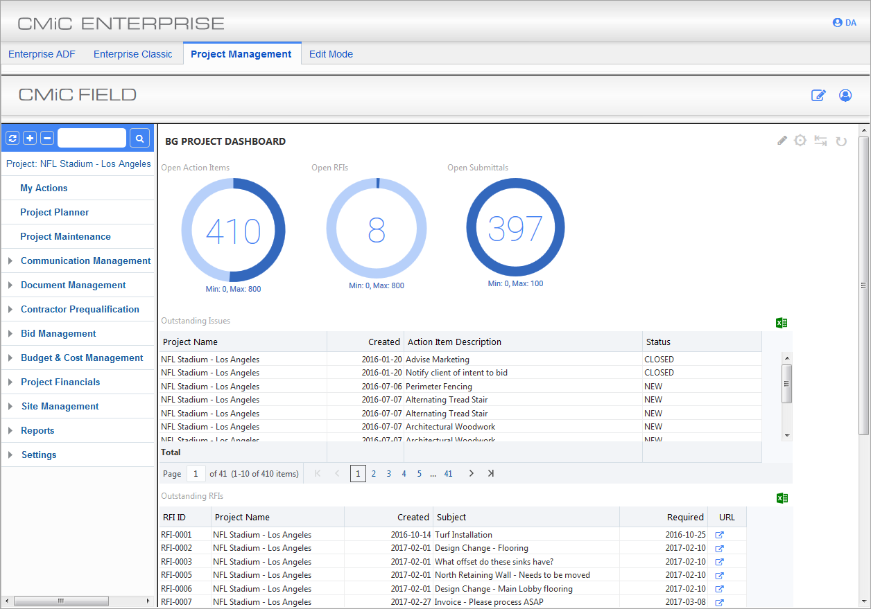 CMiC: software para empreiteiros gerais