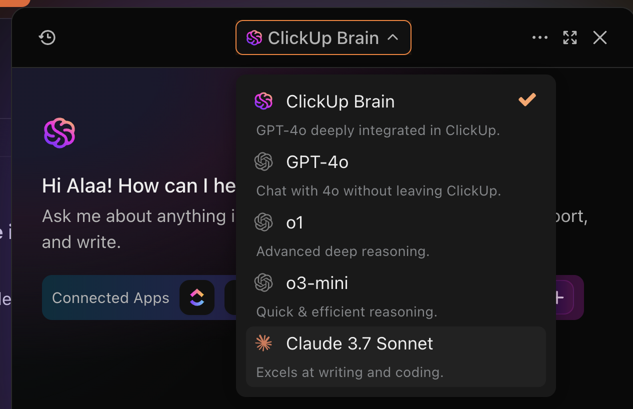 Clickup Brain