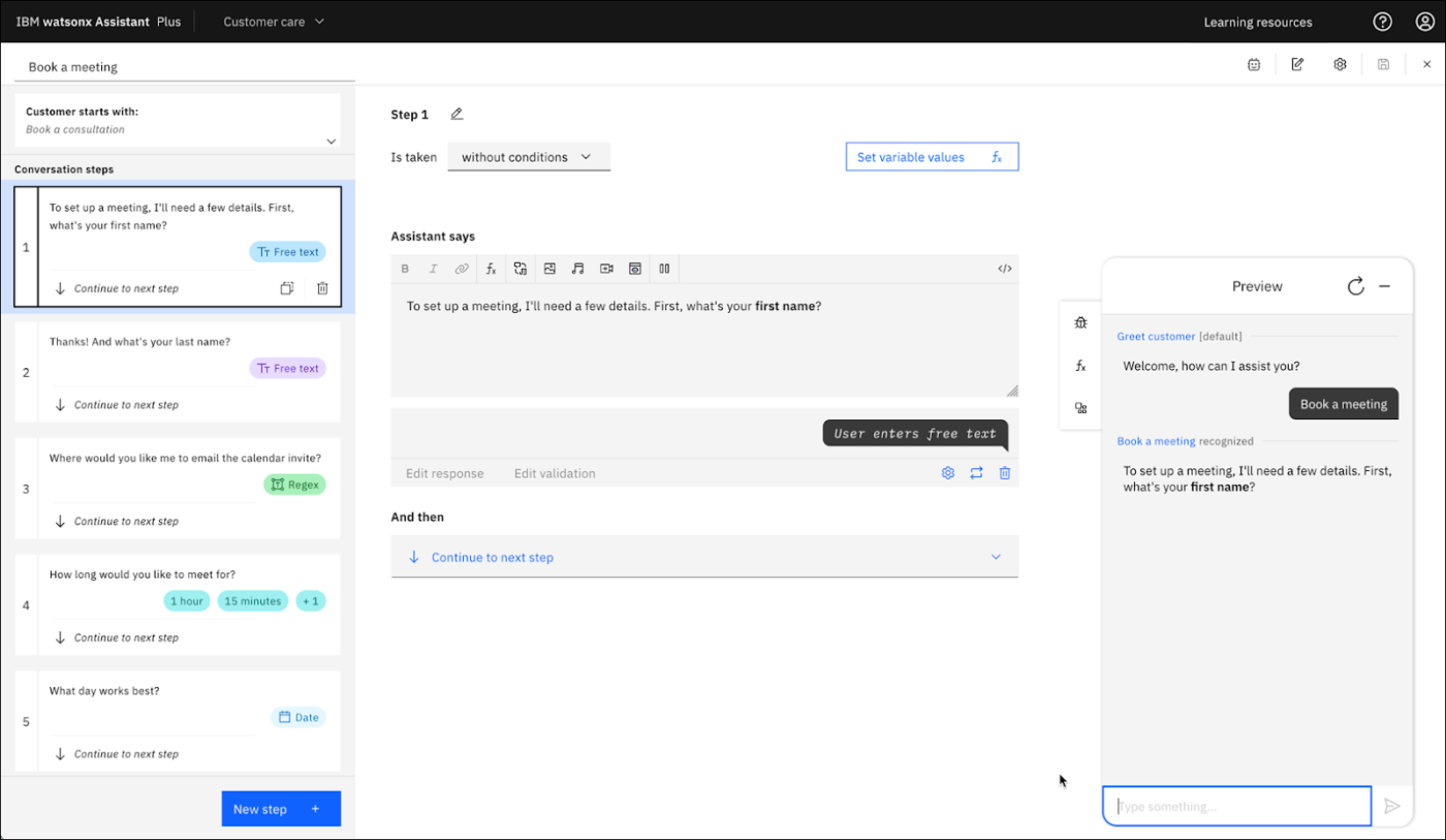 IBM Watson Assistant