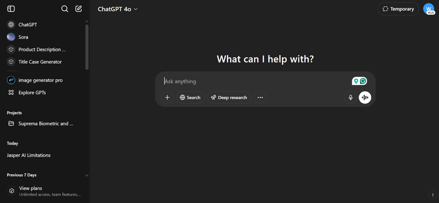 ChatGPT: Rytr AI Alternative