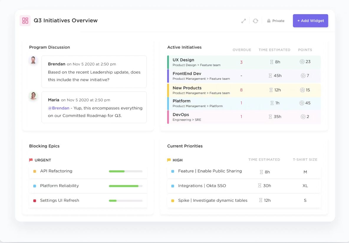 ClickUp for Product Teams