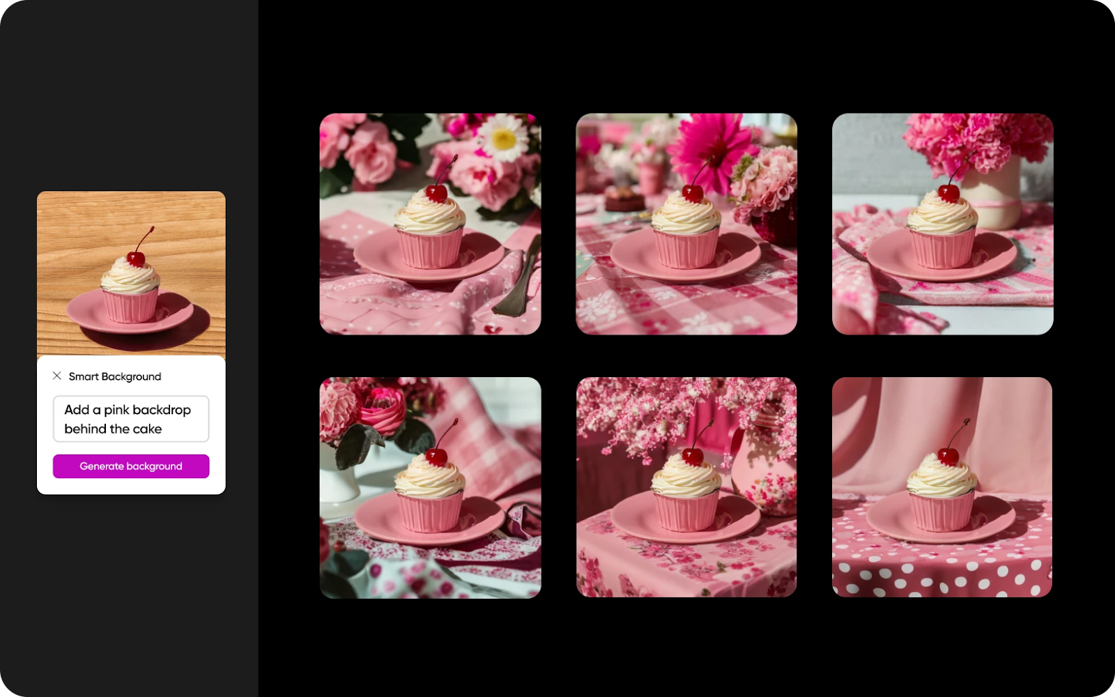 Picsart AI (Am besten für schnelle, anfängerfreundliche Bild- und Video-Bearbeitung geeignet): KI-PNG-Generator