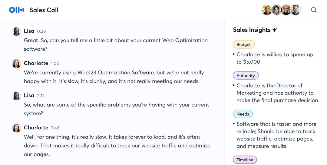 AI summaries and speaker ID with Otter AI