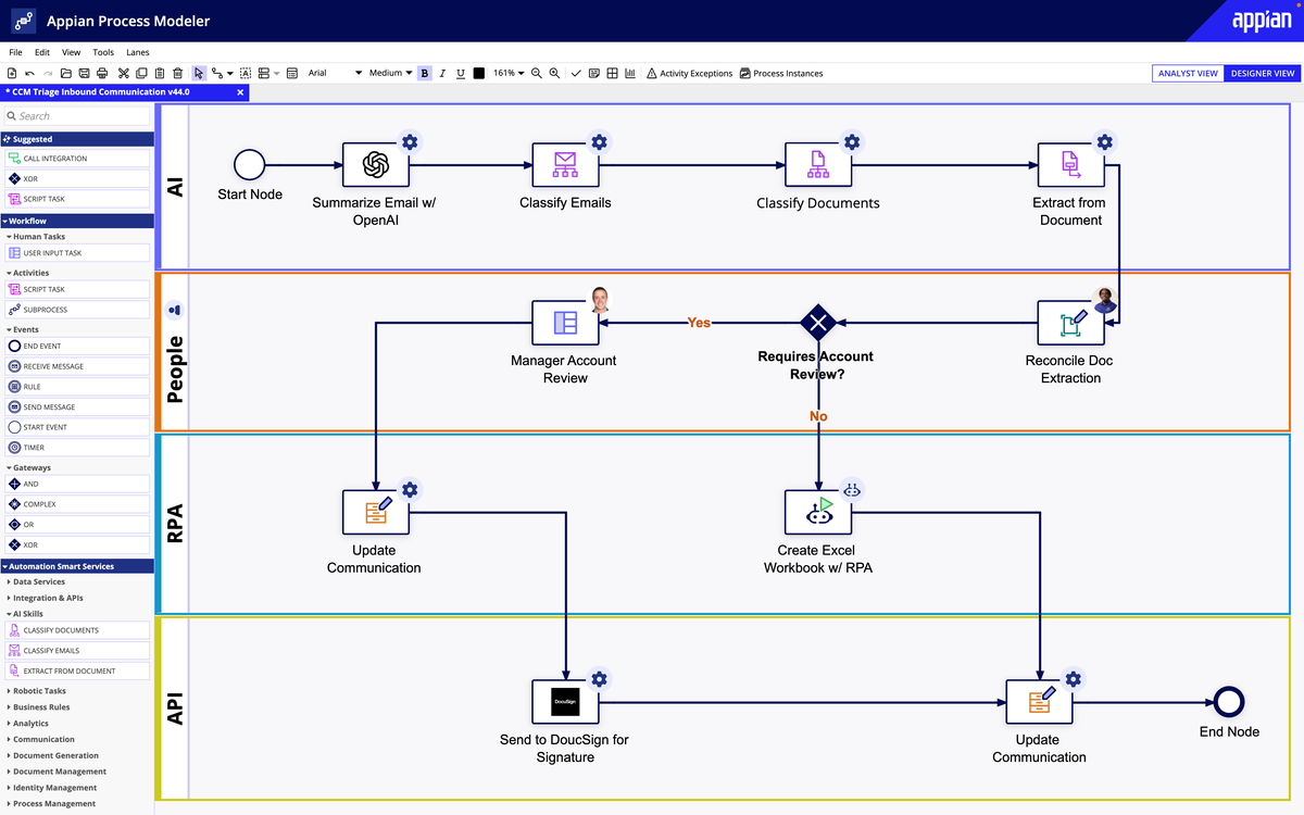 app development software: appian