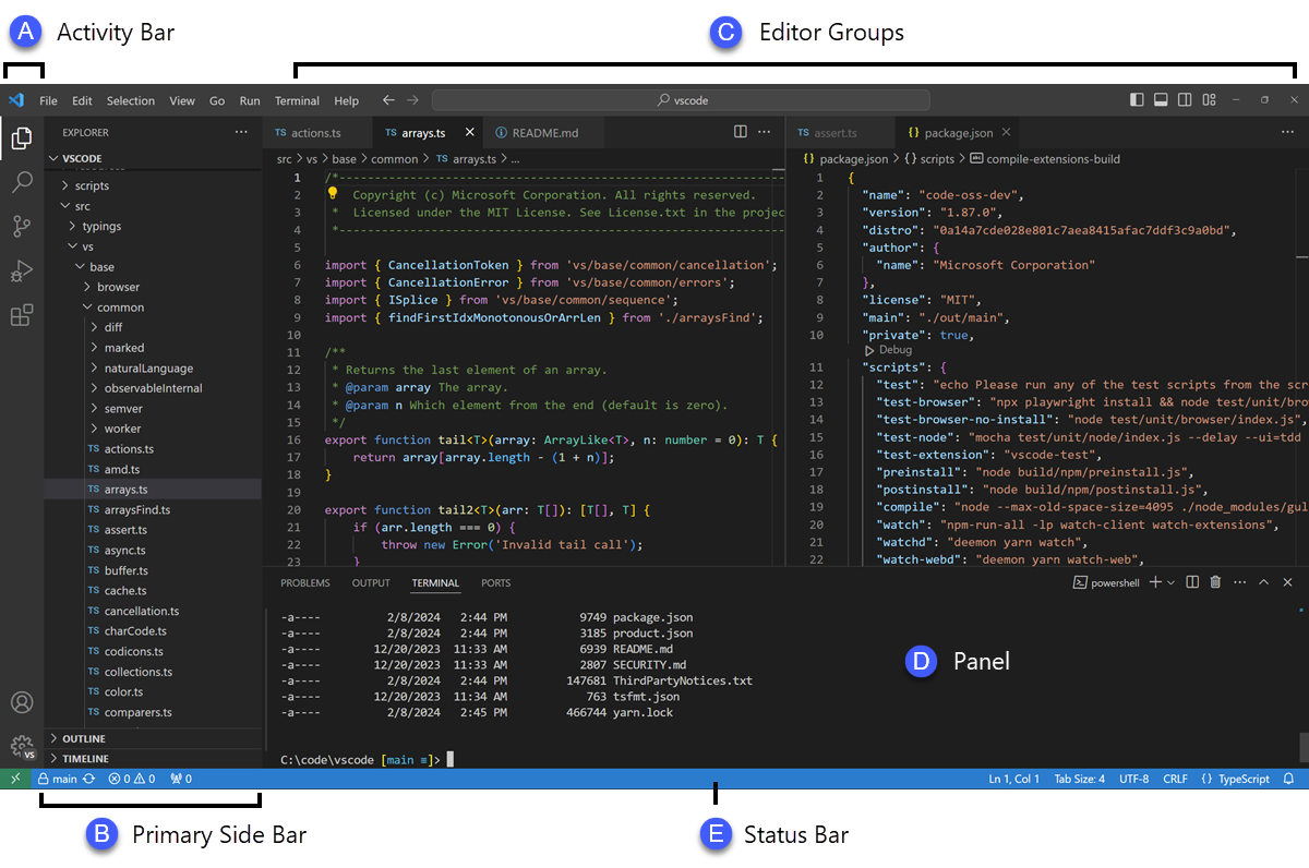 app development software: visual studio code