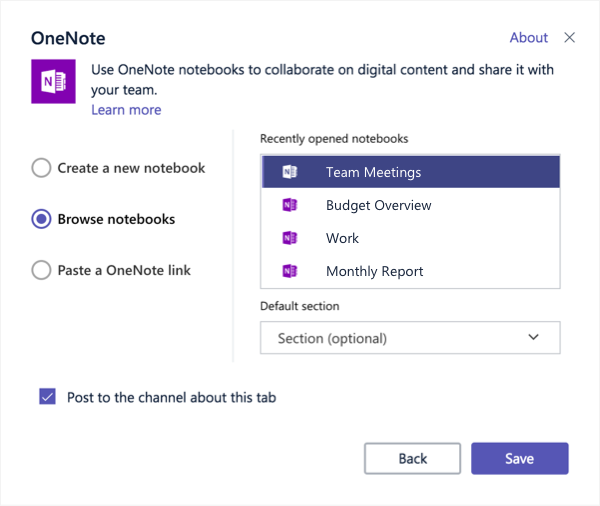 Hubungkan Microsoft OneNote dengan aplikasi lain