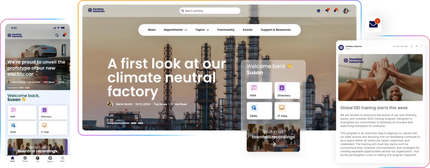 Staffbase: Workvivo Alternatives 