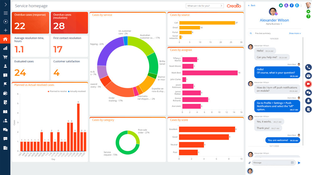 Creatio - crm for marketing agencies