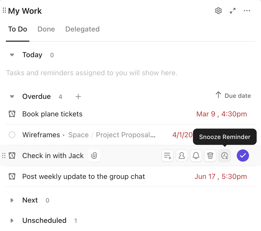 ClickUp Home: How to Set Reminders on Google Calendar