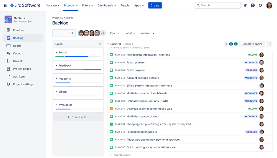 Scrum Template by Jira: jira user story template