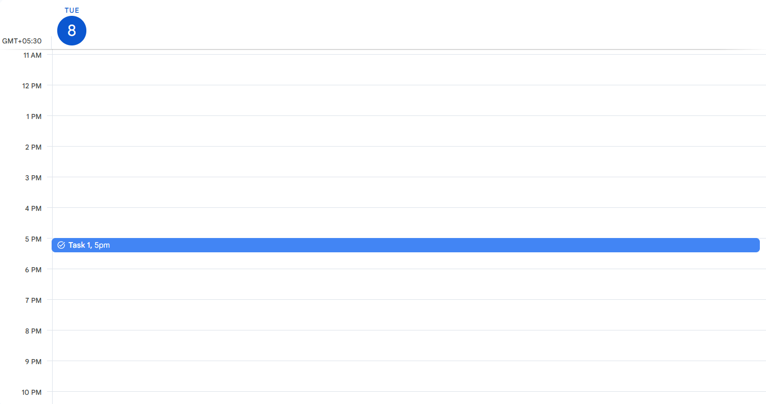 Click Save to update the changes : How to Set Reminders on Google Calendar