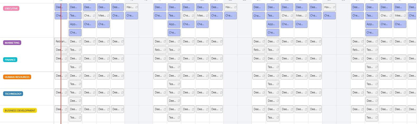 ClickUp Block Scheduling Template
