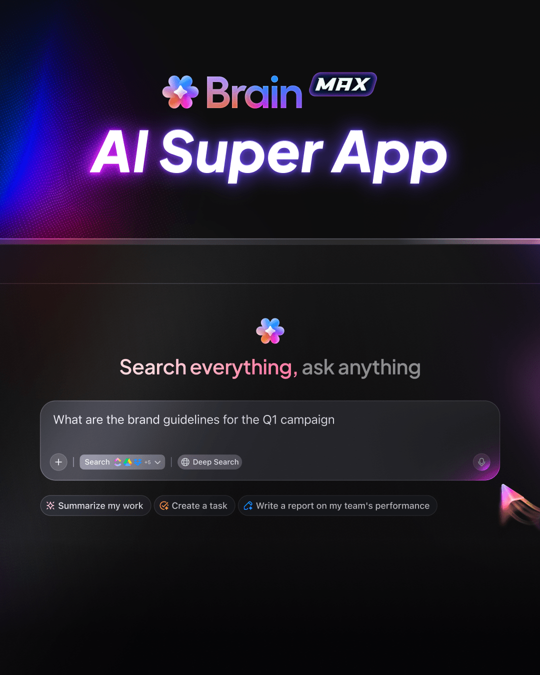 Presentamos Brain Max: la superapp de IA que conecta el contexto de tu trabajo y elimina la proliferación de IA